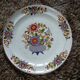4 antique Sarreguemines plates, "Eclat" pattern