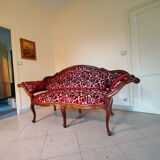 Venetian sofa XVIIIth, walnut