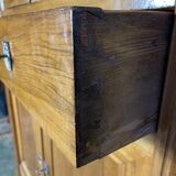 Louis XVI period buffet in restored blond walnut 18th