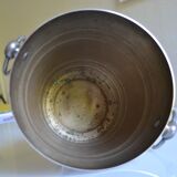 Seau à glace ou à champagne en métal argenté poinçon d'orfèvre