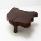 Solid tree trunk coffee table ca.1950