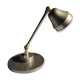 Architect Lamp Bag Turgi/Articulated Arm in Gold Metal/Design Indus Year 60