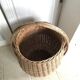 Panier en osier vintage 70 cm