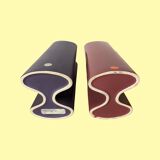 Set of 2 retro pink/purple vases made in denmark | fn art denmark ceramic pottery vases