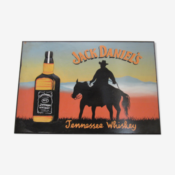 Panneau plaque publicitaire en bois whisky jack daniel's _ tennessee whiskey n°2