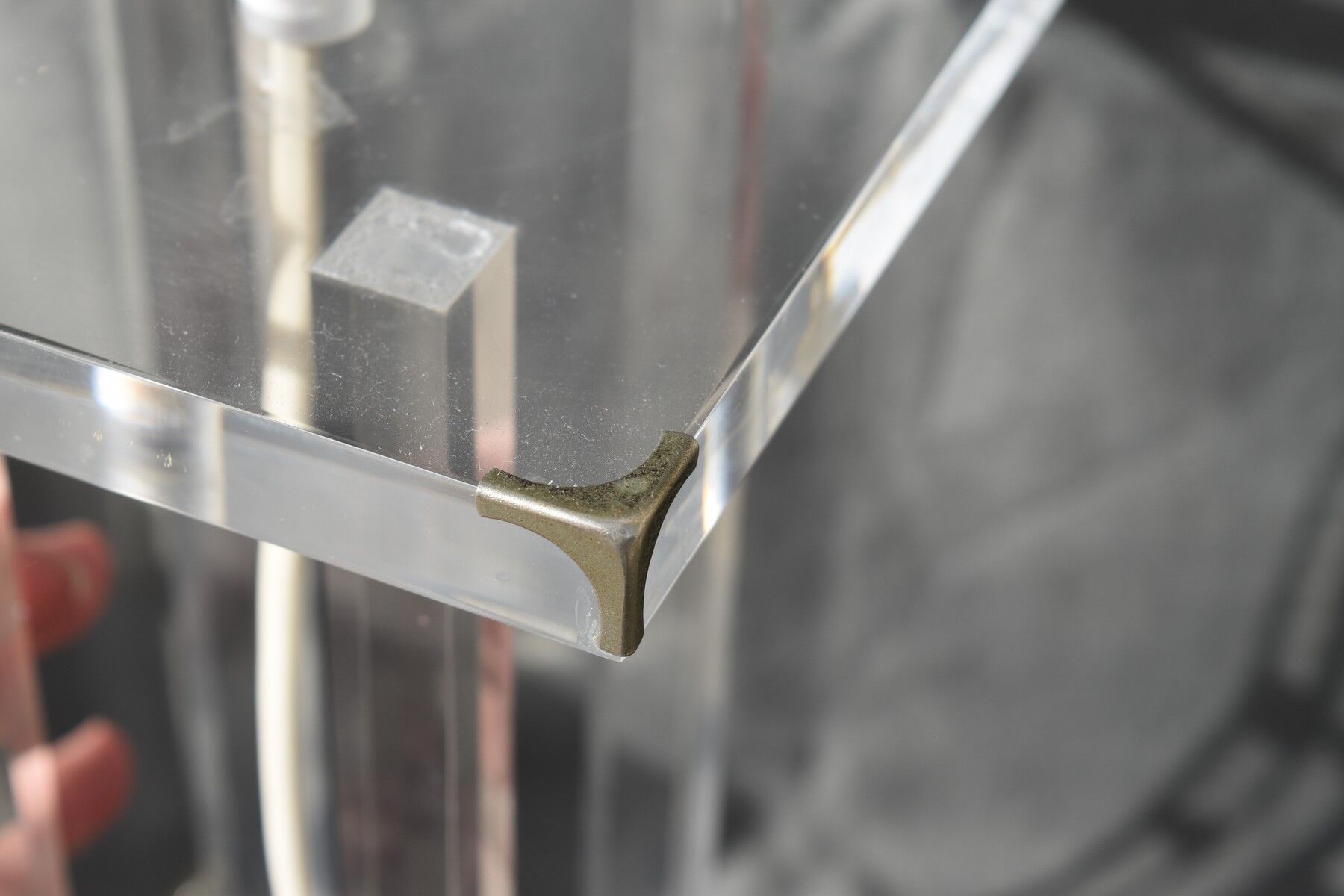 Lamp David Lange plexiglas 1970