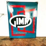 Old enamelplate "Menuiserie Gimm"