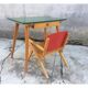 Children's desk Baumann foot compass and chair