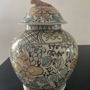 Pot couvert vintage en grès