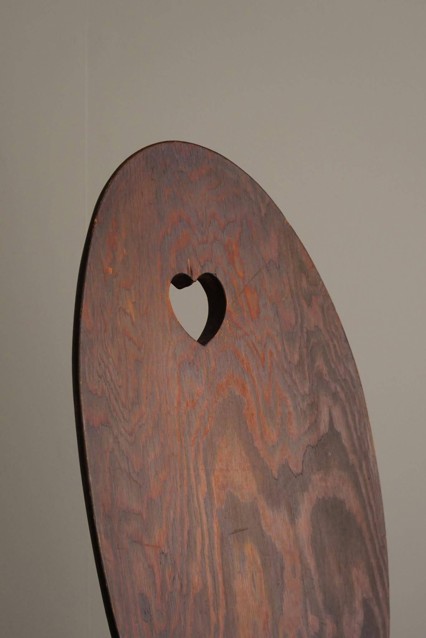 Rustic chair in Swedish pine, Carl Malmsten style, early 20th century.