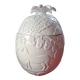 Ice bucket - pineapple - white lacquered cork - animal plant decoration