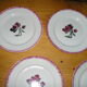 Service de table de 10 assiettes plates et 10 creuses Badonviller
