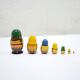 Vintage Russian Matryoshka wooden dolls