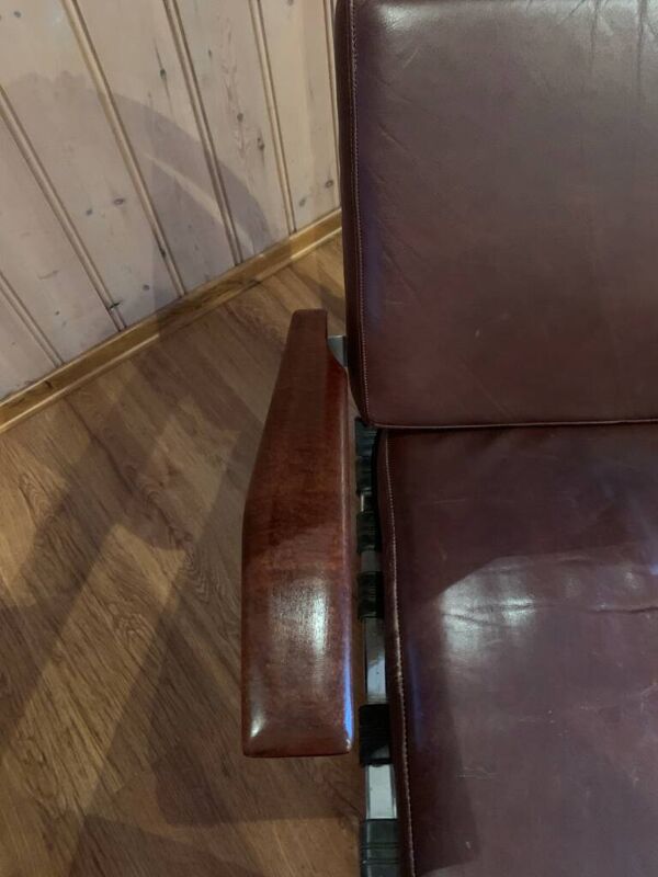 Fauteuil Girsberger  à bascule design vintage.