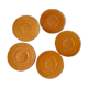 Set of 5 dessert plates Vallauris