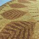 Tapis rond vintage des années 70 style Desso