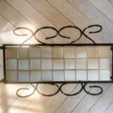Wrought iron magazine rack