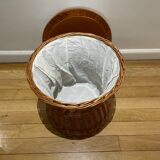 Wicker chest /pouf