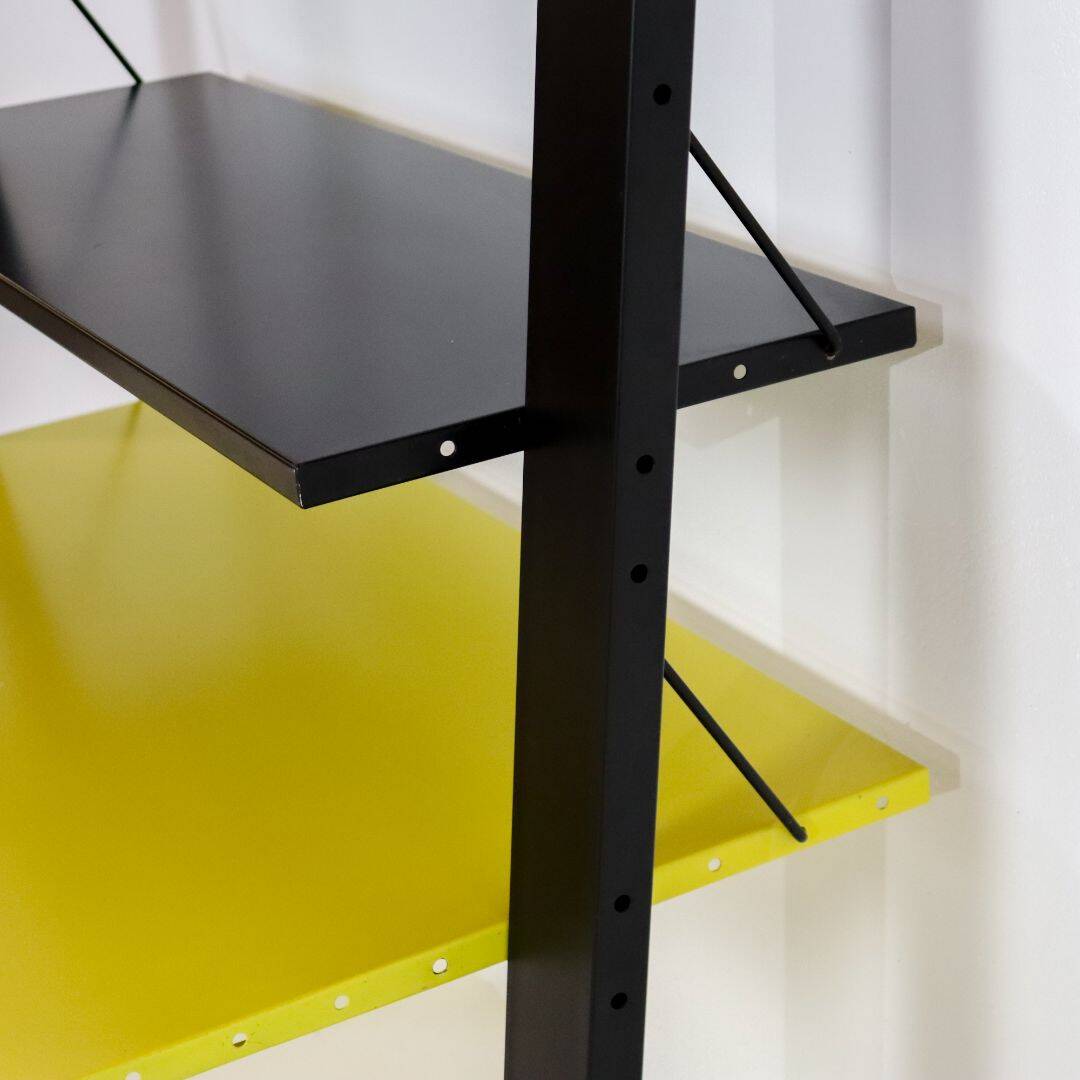 Postmodern 'Graffiti' Wall Shelf by Rodney Kinsman for Bieffeplast