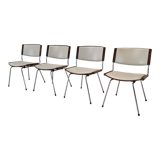 Set of 4 "Badminton" Dining Chairs by Nanna Ditzel for Kolds Savvaerk, 1960's