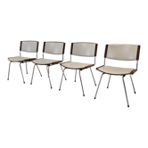 Set of 4 "Badminton" Dining Chairs by Nanna Ditzel for Kolds Savvaerk, 1960's
