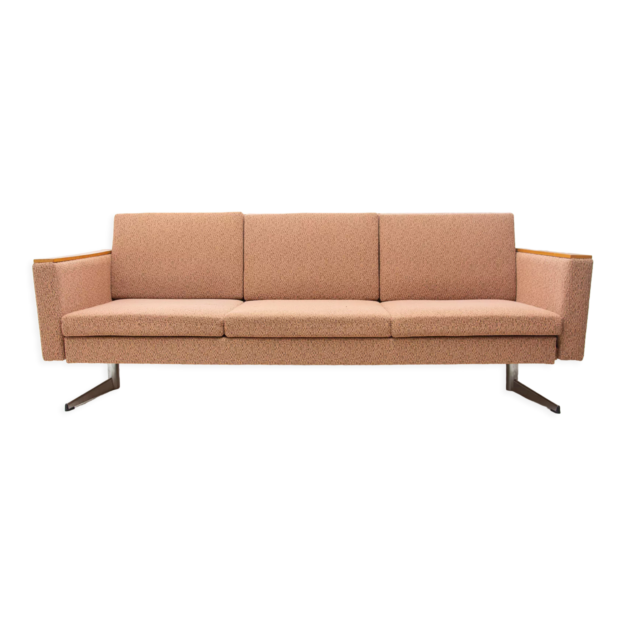 Mid century folding sofabed, 1970´s, Czechoslovakia
