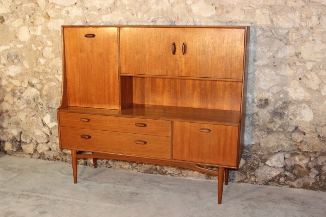 High scandinavian sideboard in teak G Plan