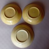 7 Gien "Sun" soup plates