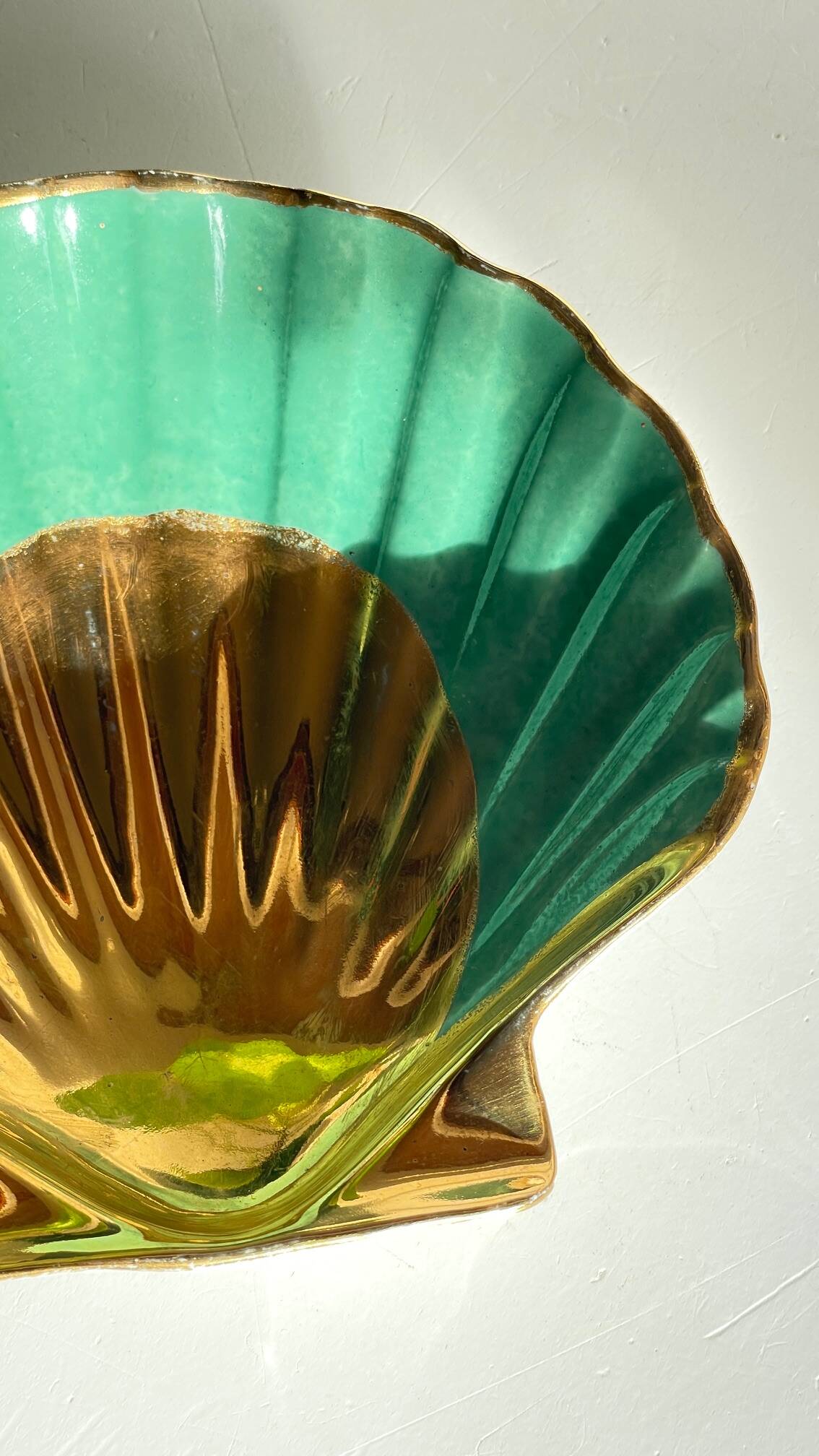 Shell-shaped empty pocket Limoges FRANCE