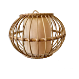 Rattan hanging lamp