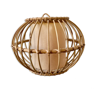 Suspension en rotin