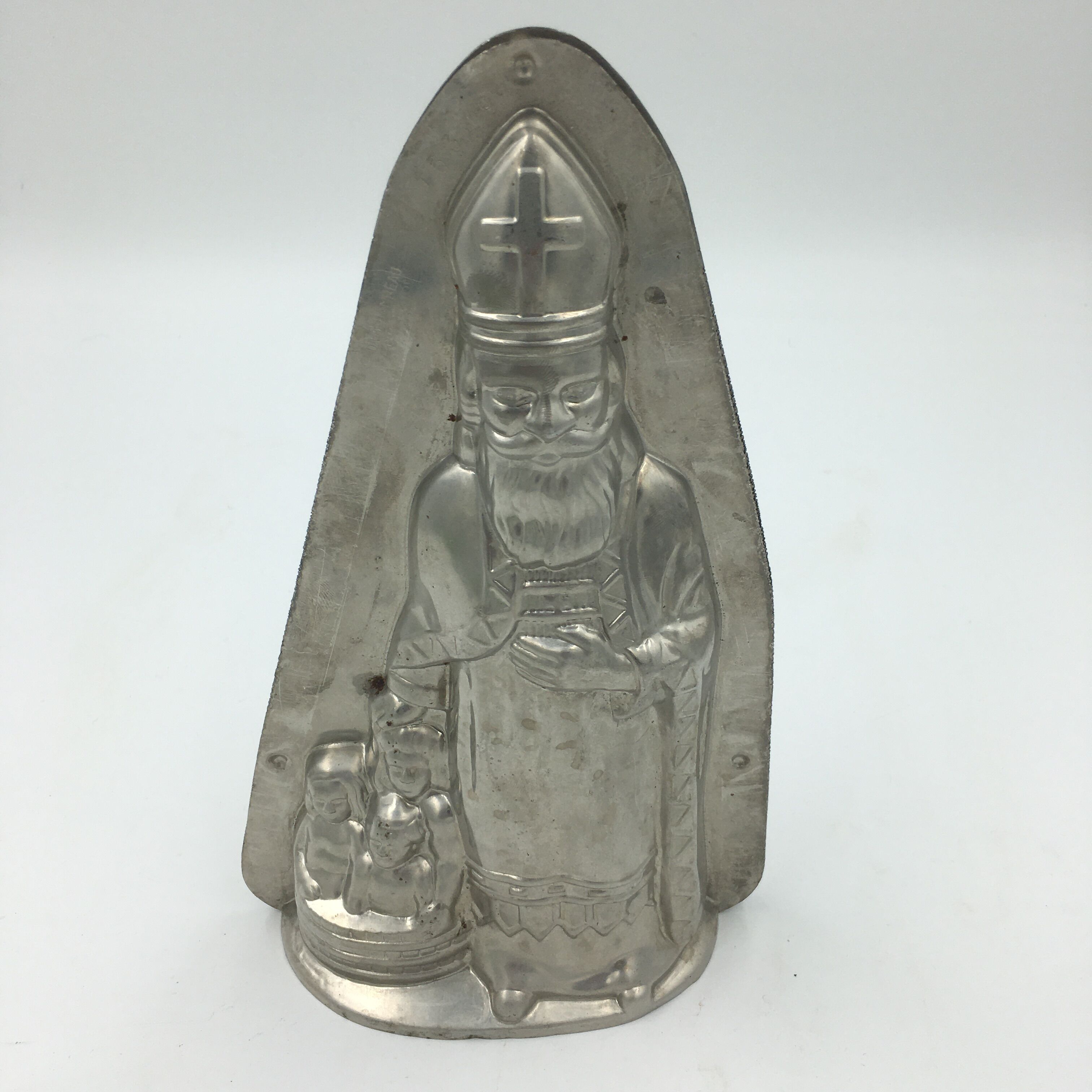 Chocolate mold of St. Nicholas