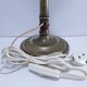 brass glass art deco lamp