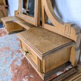 Louis XVI style dresser with pink marble