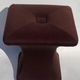 Dutch mushroom hocker pouffe 1970s