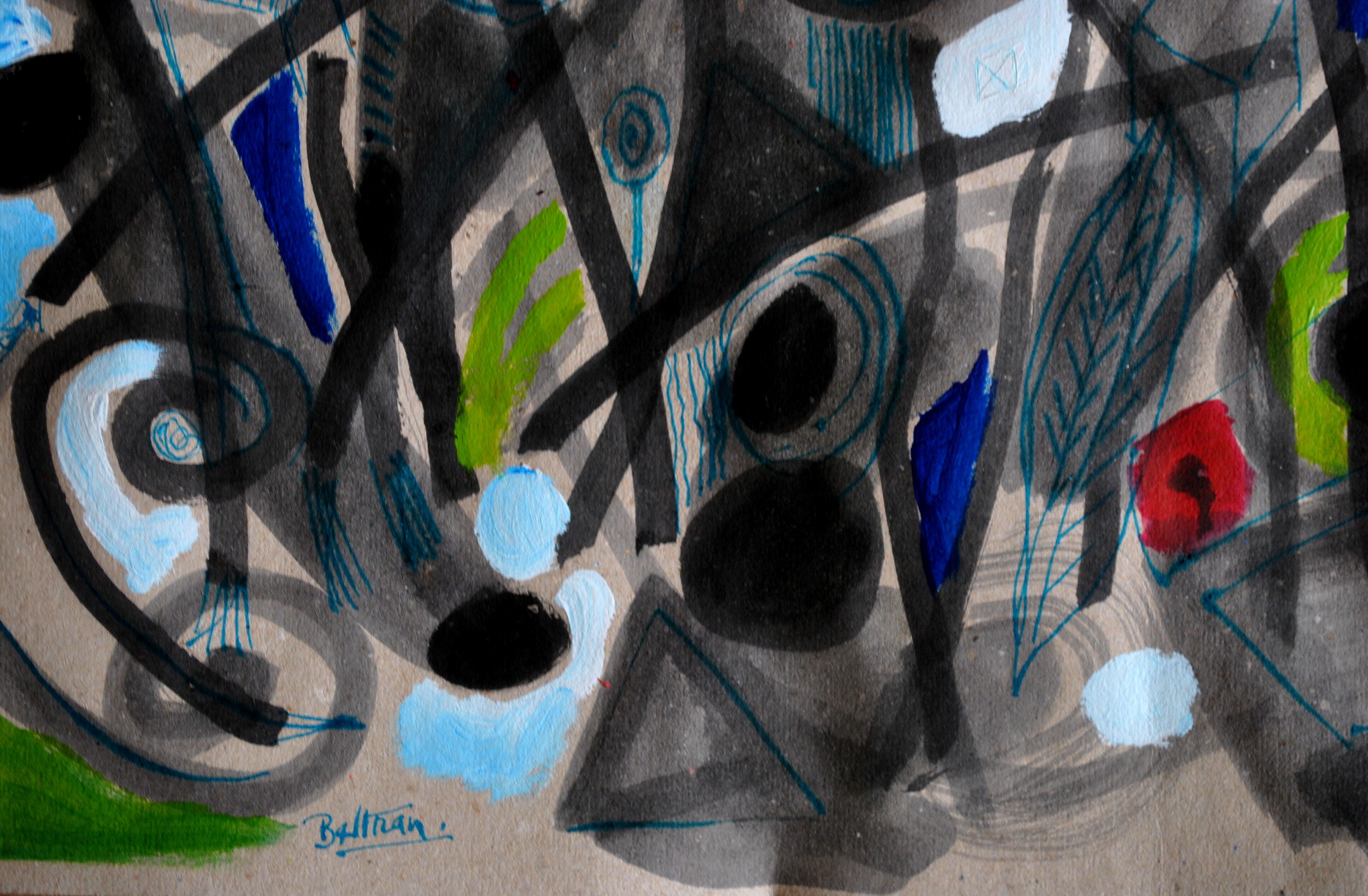 Abstraction in the red dot