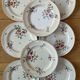 8 flat plates Luneville Chantilly