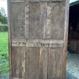 Louis XV Wardrobe in Solid Walnut, Late 19th Century