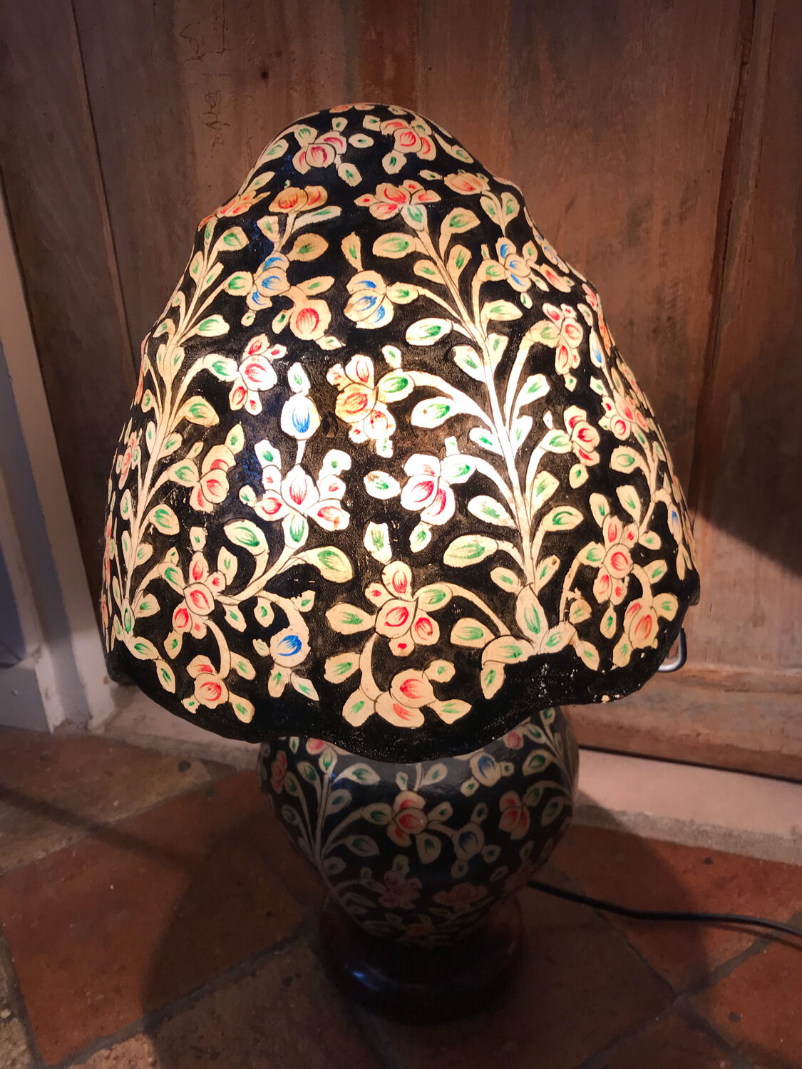 Vintage lamp from Pakistan