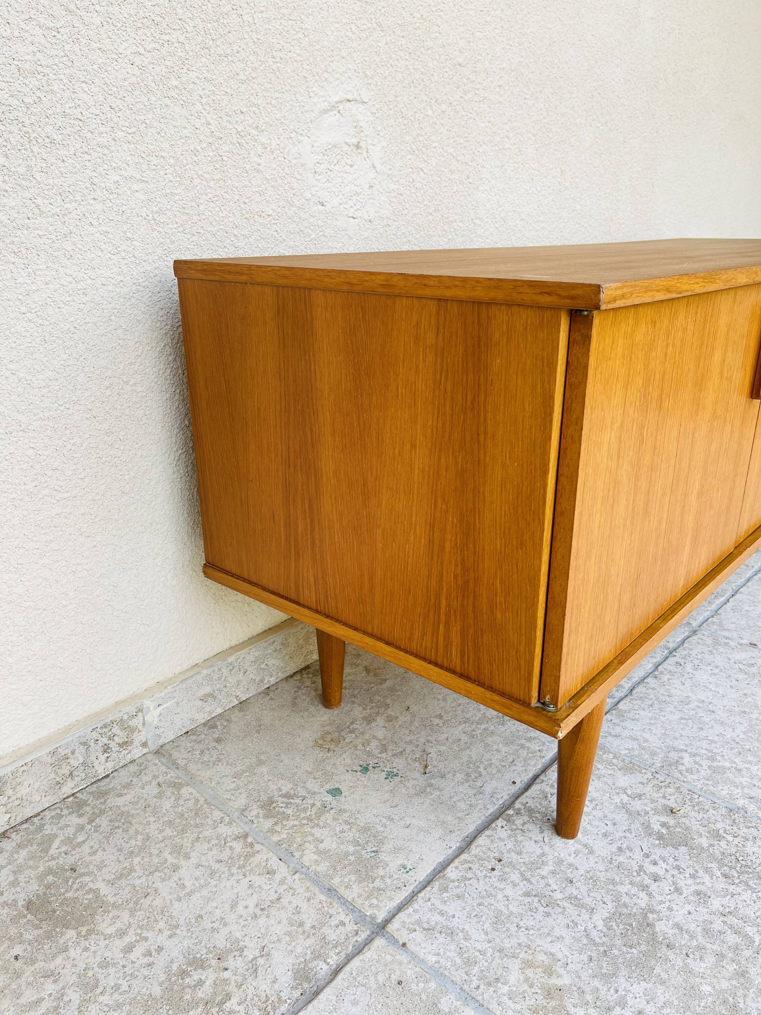 Scandinavian teak row