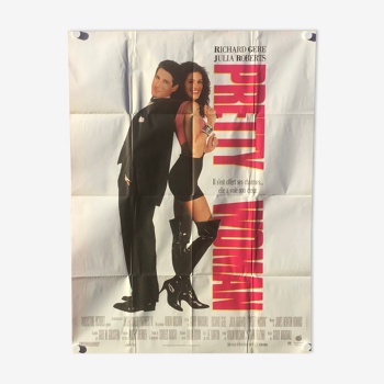 Pretty Woman Original vintage poster from 1990. Large format of 160x120cm