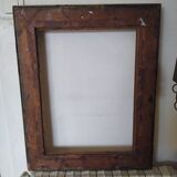 Louis XVI frame in gilded wood 18th