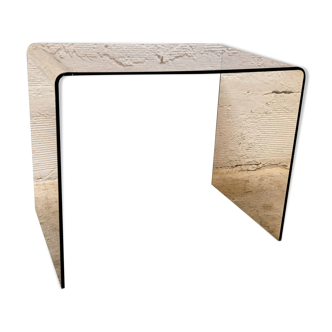 Smoked Plexiglas coffee table