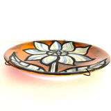 Assiette en faïence roger capron vallauris 1958