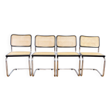 Set of 4 chairs Marcel Breuer B32 70s