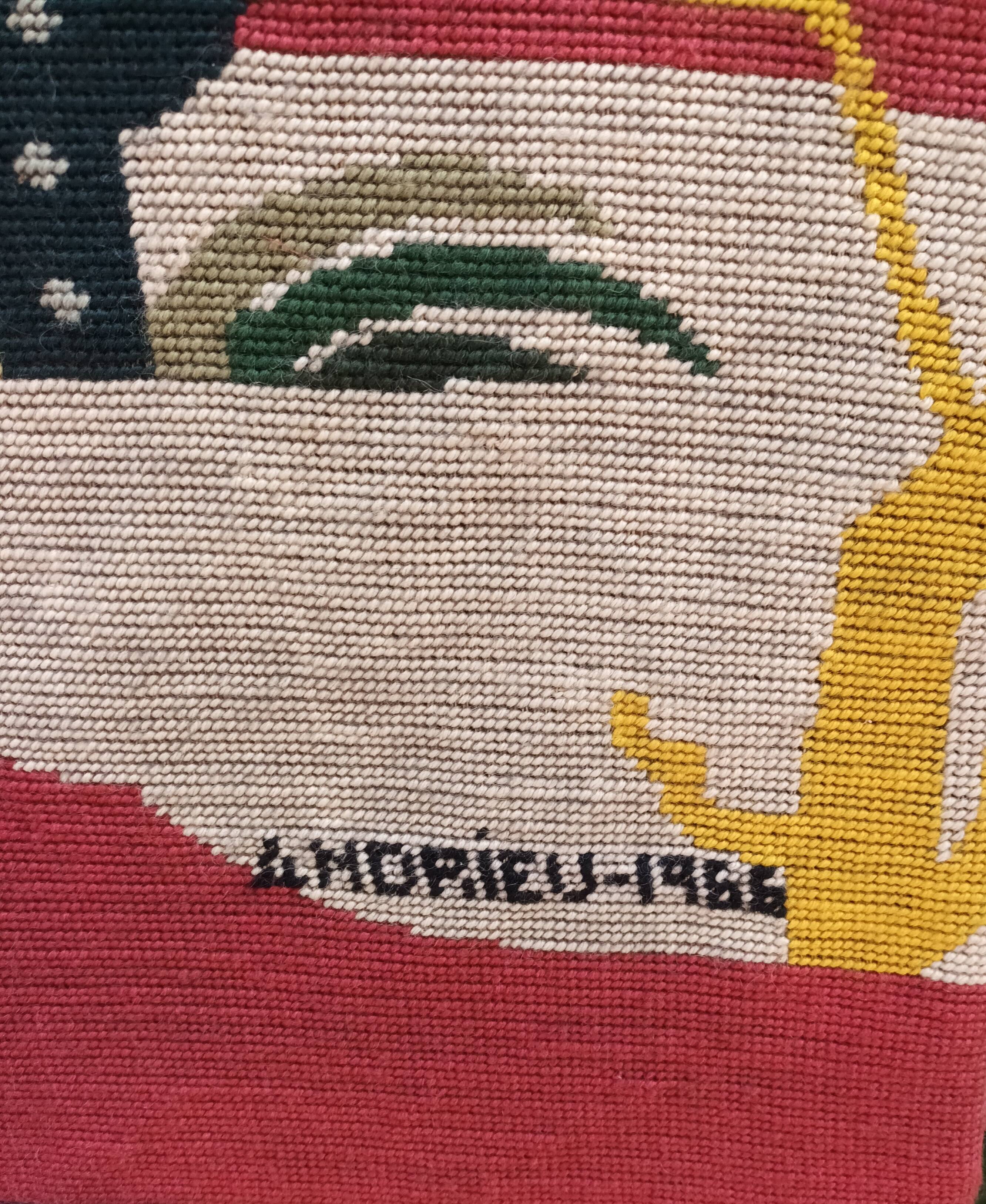 Canvas tapestry 1966