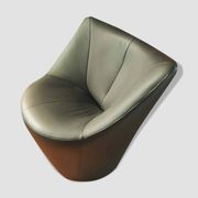 Anda leather armchair by Pierre Paulin