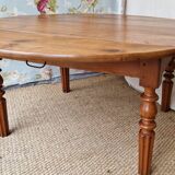 Table basse en merisier