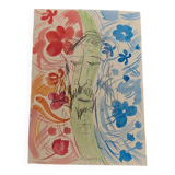 Watercolor by Pietro Soriani, pencil on paper, 2000s