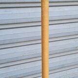 Wrought iron floor lamp and rope